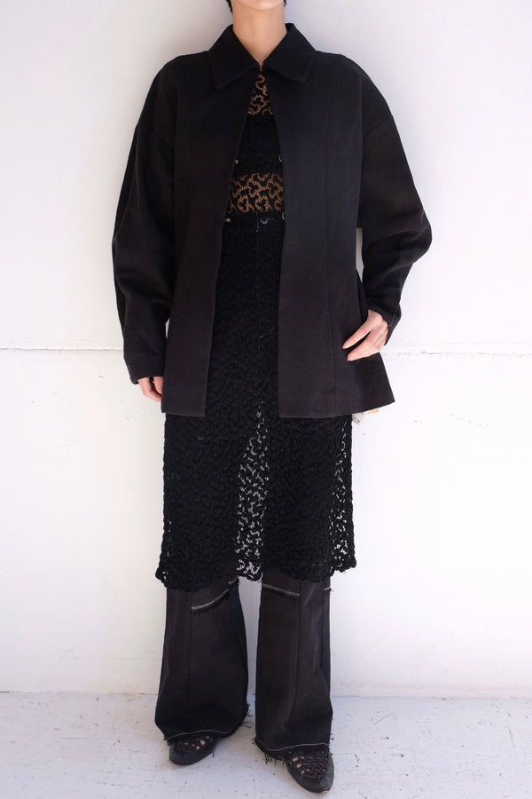 linen patchwork jacket
