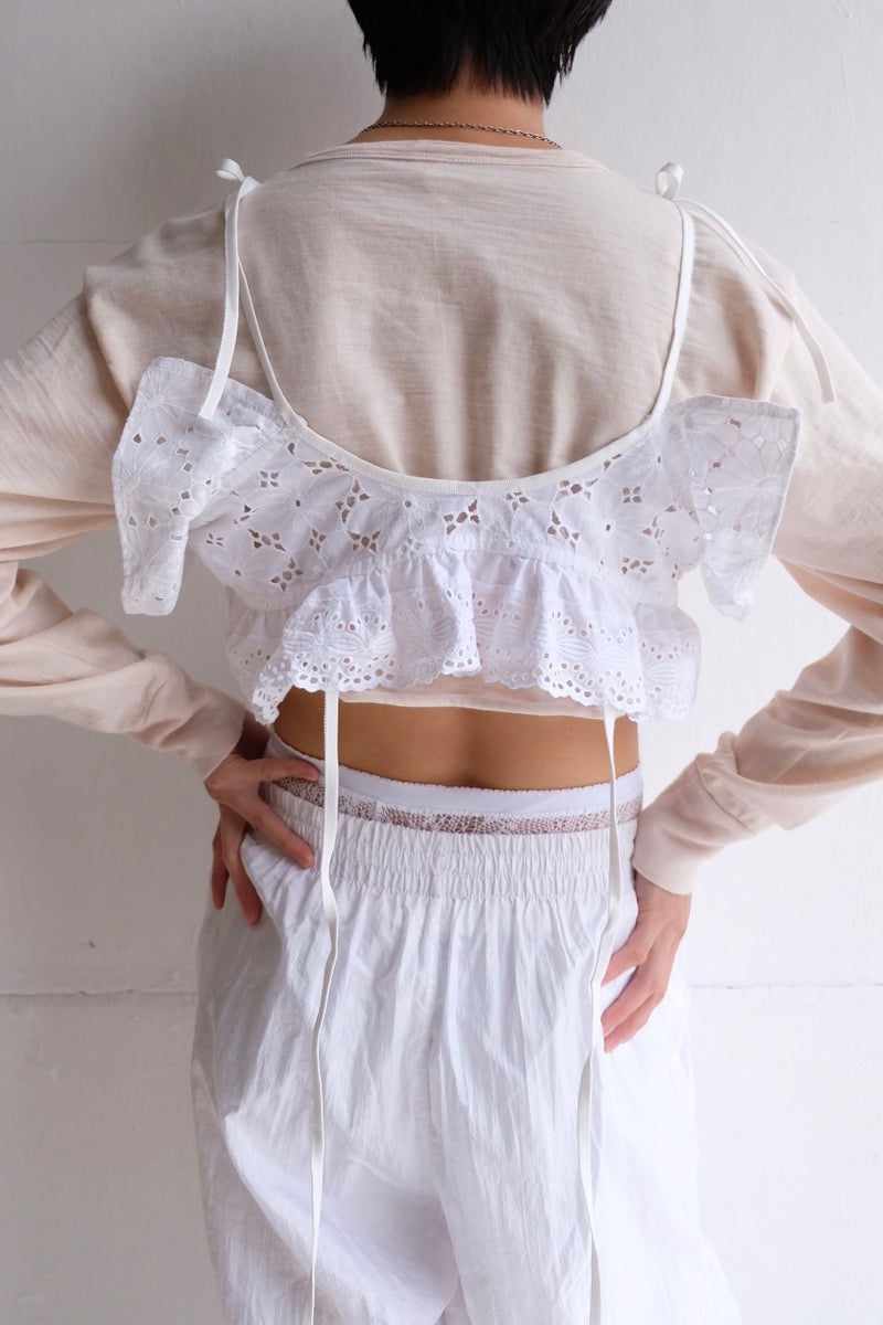 4way lace camisole-B