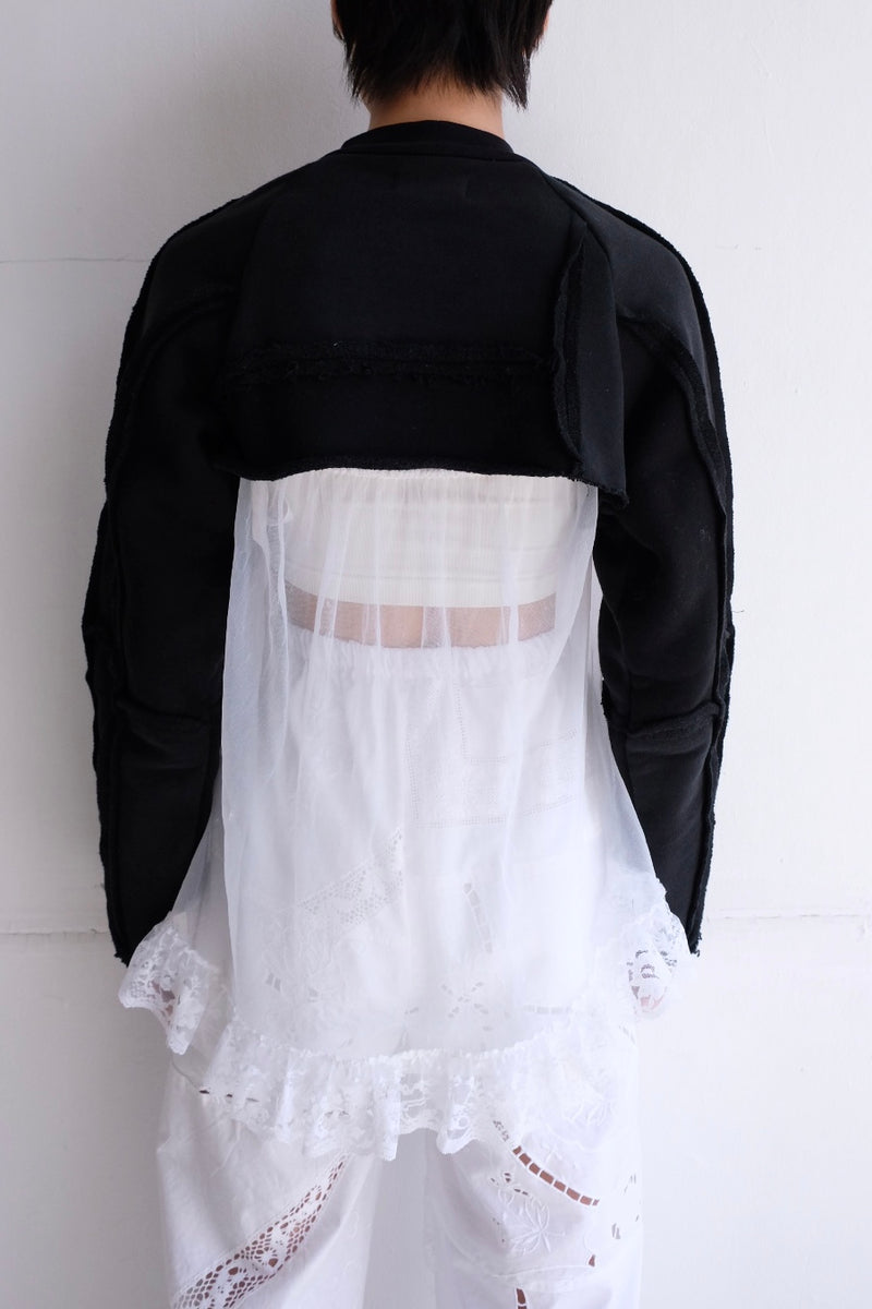 short high neck sweat