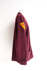 college knit cardigan