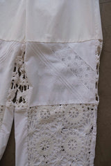 crochet lace pants