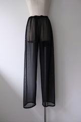 sheer long pants