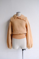 mohair turtleneck knit