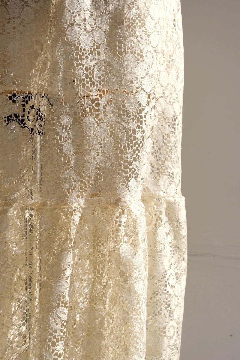 lace long skirt