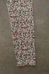 floral cotton pants