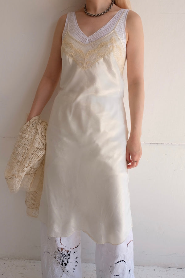 lace slip dress