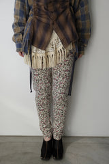 floral cotton pants