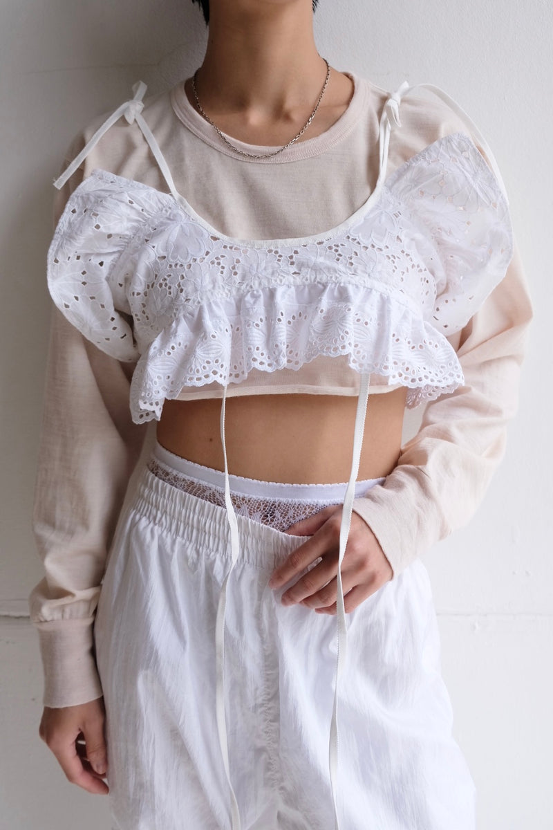 4way lace camisole-B