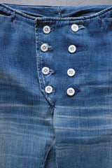 denim flare pants