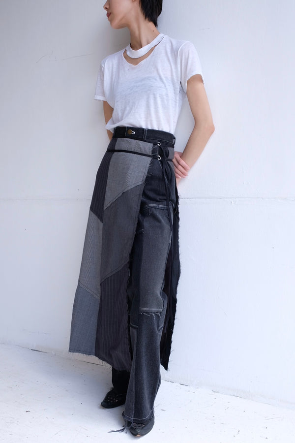 summer suit wrap skirt