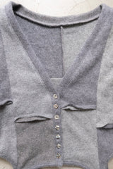 cashmere gater cardigan