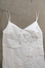cutwork lace camisole dress