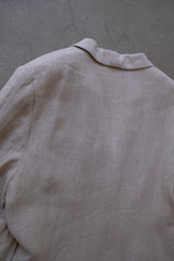 linen tailored jacket