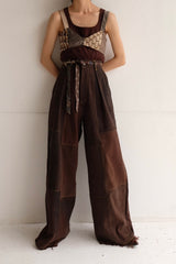 tuck wide pants /M
