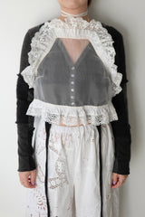 silk organdy lace camisole