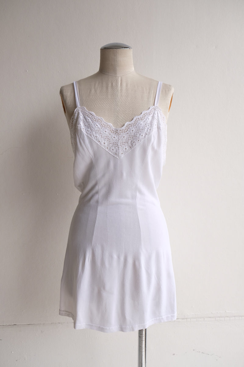 lace slip dress