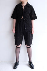 crochet lace half pants