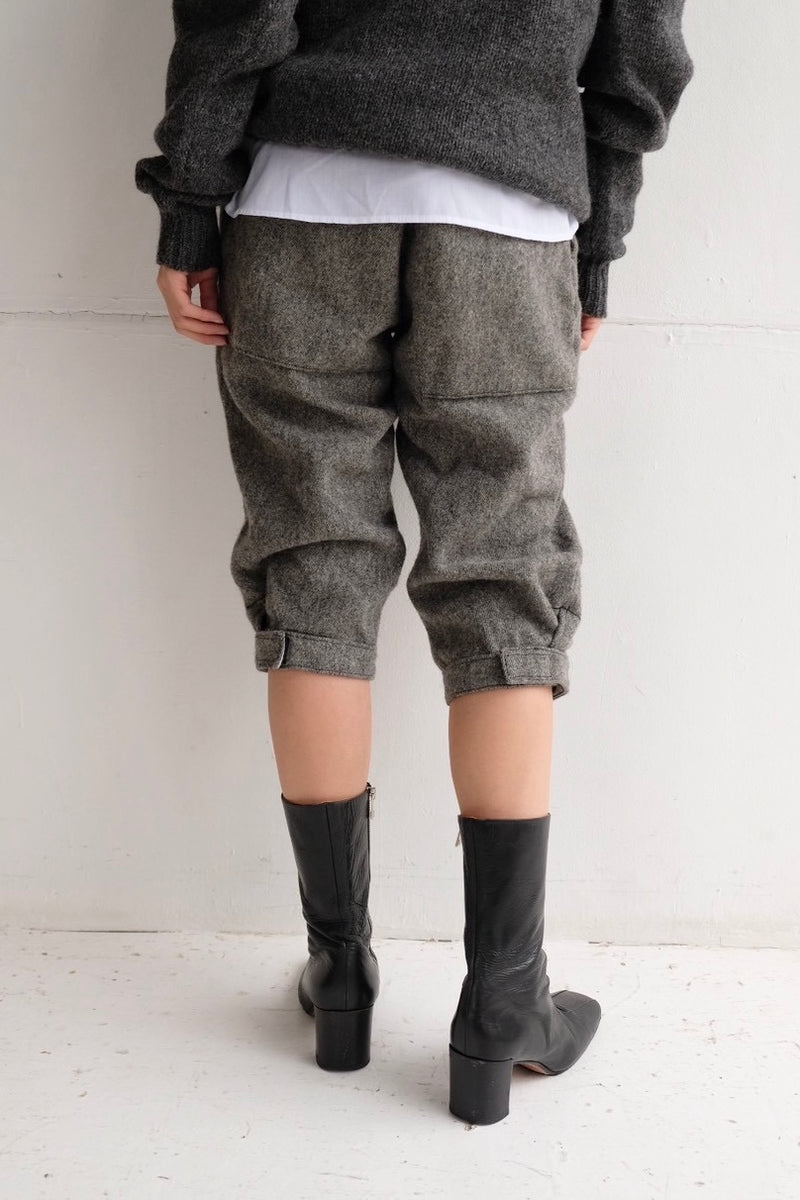 wool jockey pants