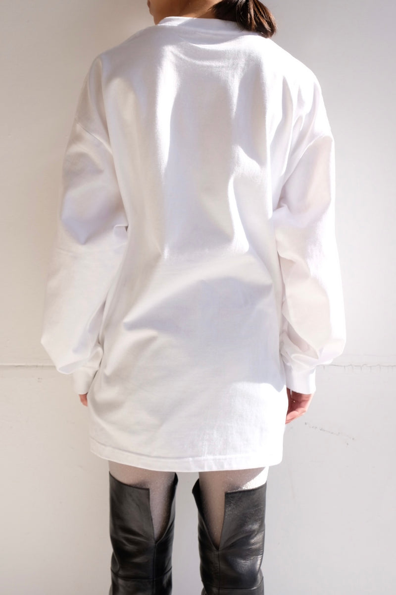 flower lace long T-shirts