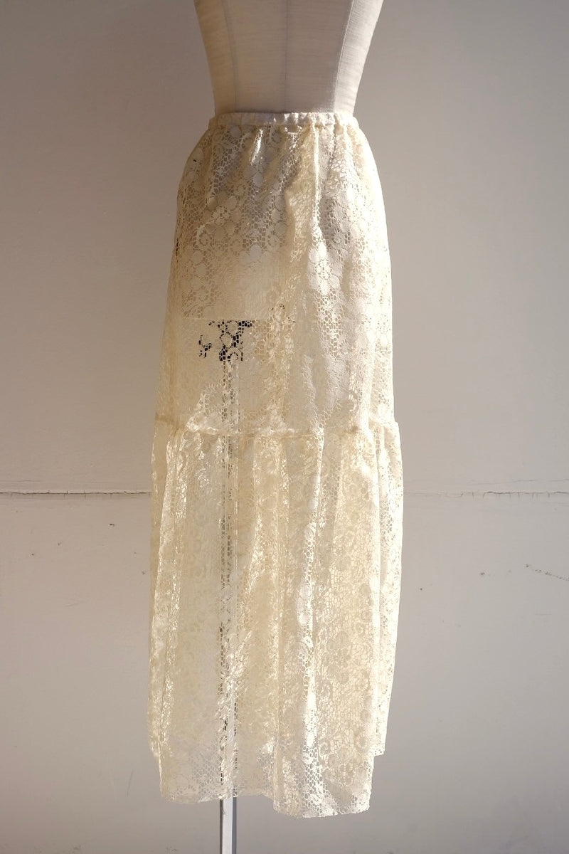 lace long skirt