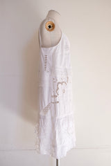 cutwork lace camisole dress