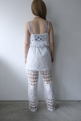 cotton mini  skirt