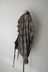 check shirring shirt